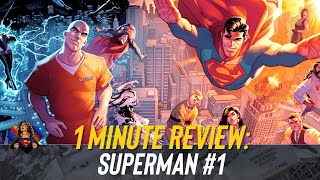 Superman #1 Comic Review | 1 Minute Review