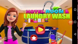 Hotel Room And Laundry Wash - Android Gameplay screenshot 1