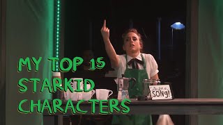 My top 15 Starkid characters