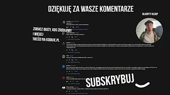 Rozdział: Zakończenie, wasze komentarze i bloopery