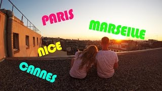 Франция Марсель Свадебное путешествие на самокатах Honeymoon on Scooters France