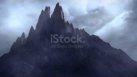 Abstract mountain