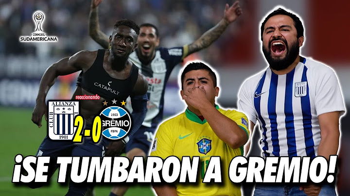 Alianza Lima 2-0 Gremio | REACCIÓN de AMIGOS | #CopaSudamericana Play Off IDA