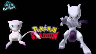 MEW vs MEWTWO! Pokemon Stadium 1 R2 Español