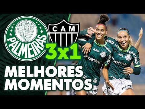 PALMEIRAS 3 x 1 ATLÉTICO-MG | GOLS | BRASILEIRÃO FEMININO 2023