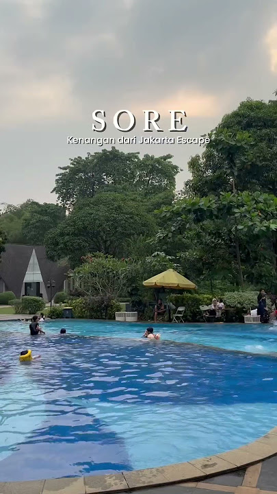 Sore kenangan di Jakarta Escape nih, yuk nyore bersama kita #jakartaescape #hiddengemjakarta