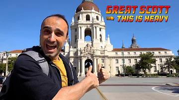 PASADENA CALIFORNIA TOUR - Visiting The Pasadena City Hall , The Gamble House , Caltech and More