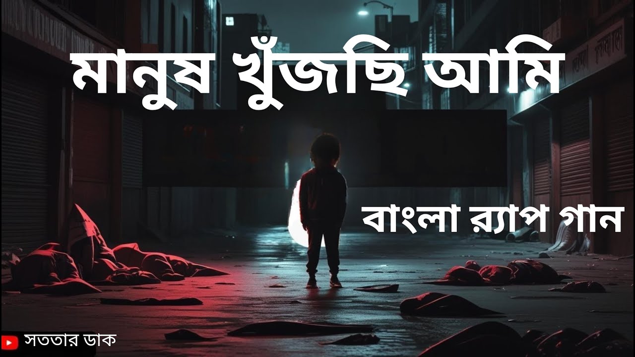 মানুষ খুঁজছি আমি | Bangla Conscious Rap About Humanity & Hypocrisy | সততার ডাক