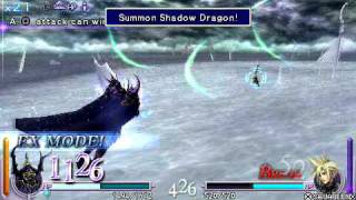 Dissidia Final Fantasy - Golbez vs. Cloud Strife