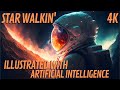 Lil nas x star walkin but every lyric is an ai generated image 4k