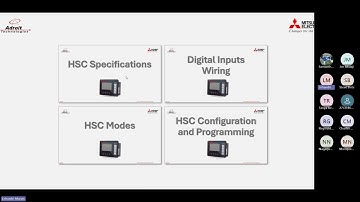 GOC43 High Speed Counters | Webinar 6 - Mitsubishi Electric PLC & HMI