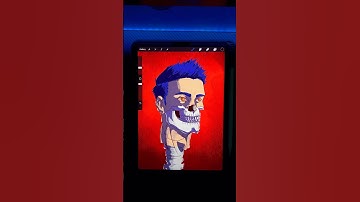 Made myself a profile picture #shorts #procreate #art