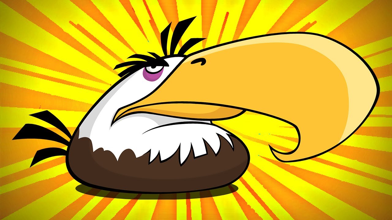 EL AGUILA PODEROSA ME SALVA - Angry Birds - YouTube