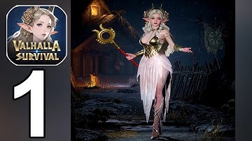 VALHALLA SURVIVAL Part 1 Gameplay Walkthrough Android IOS