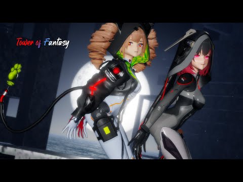 Do you like these two characters?｜Tower of Fantasy MMD｜4K 60FPS