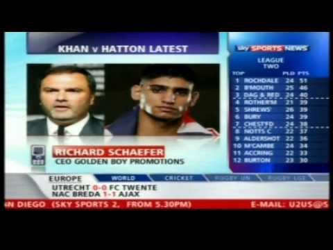 Richard Schaefer On Signing Amir Khan