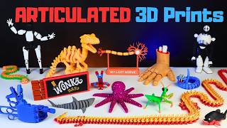 The COOLEST ARTICULATED 3D Prints