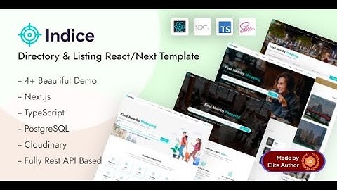 How to Install Indice Template in Local Dev Environment?