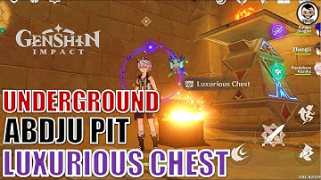 Abdju Pit Hidden Luxurious Chest Location | Genshin Impact