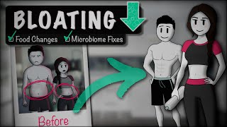 BLOATING: What Causes Stomach Bloating &amp; How To Get Rid Of It (Food Choice, Microbiome, Probiotics)