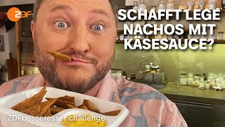 Nacho Neuland: Sebastian soll Tortilla-Chips und Käsesauce selber machen I ZDFbesseresser challenge
