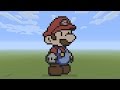 Minecraft Pixel Art - Mario