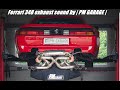 Ferrari 348 exhaust sound by | PM GARAGE | Active exhaust system