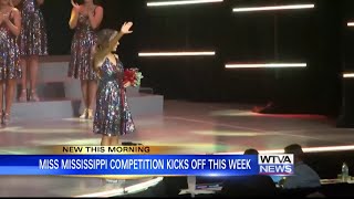 The Miss Mississippi Pageant is underway in Vicksburg