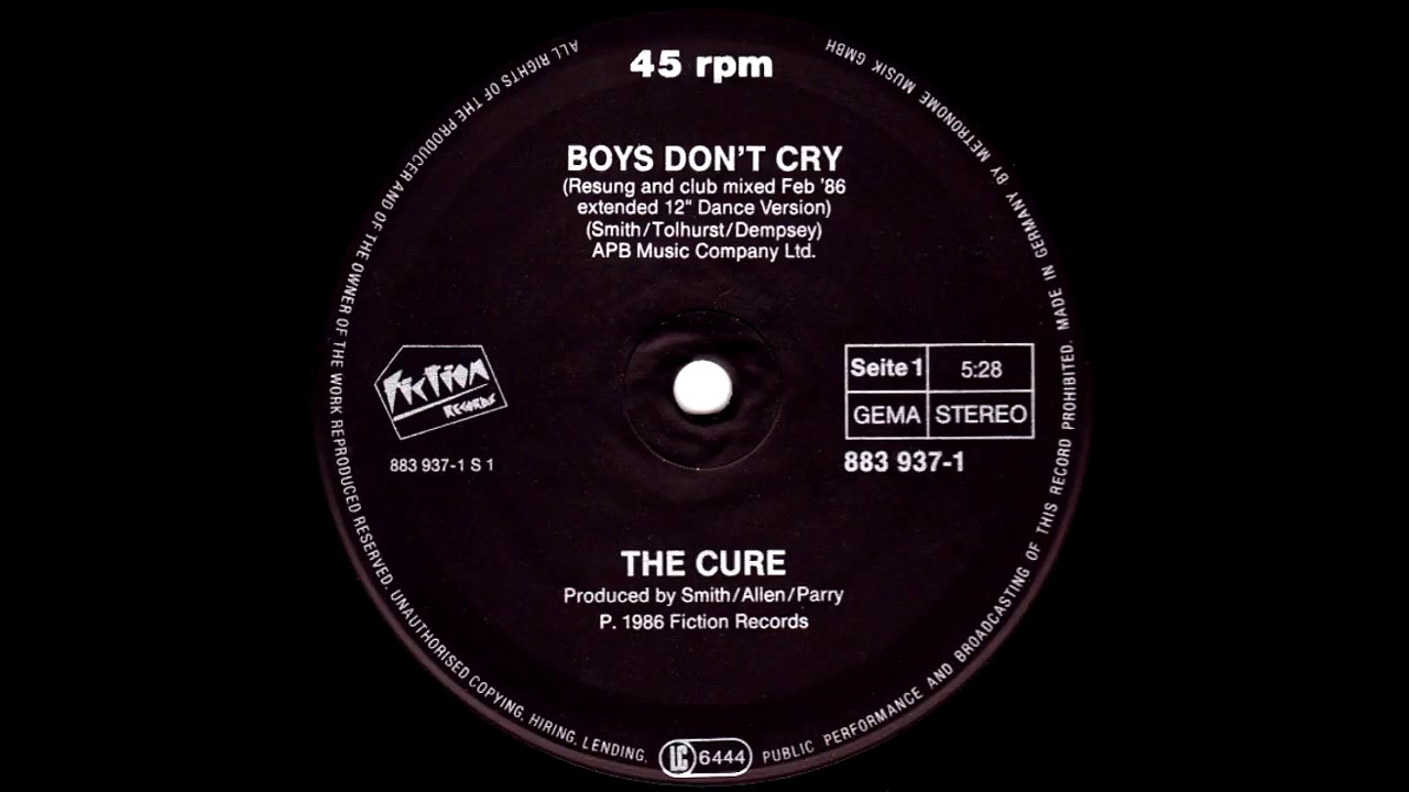 The Cure - Boys Don't Cry (New Voice • Club Mix) 1986