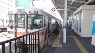 松本駅0番線(普通飯田行発車)