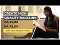 CREATE BACKLINK ON HIGH DA PA WEBSITE | हाई DA-PA वेबसाइट पर बैकलिंक्स बनाये (Video-5)