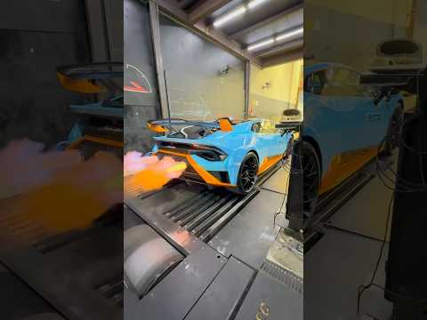 HURACAN STO FLAME TUNE S4T STAGE 2 W EXHAUST ON E85 Stage4tuning Lambourghini Huracan STO