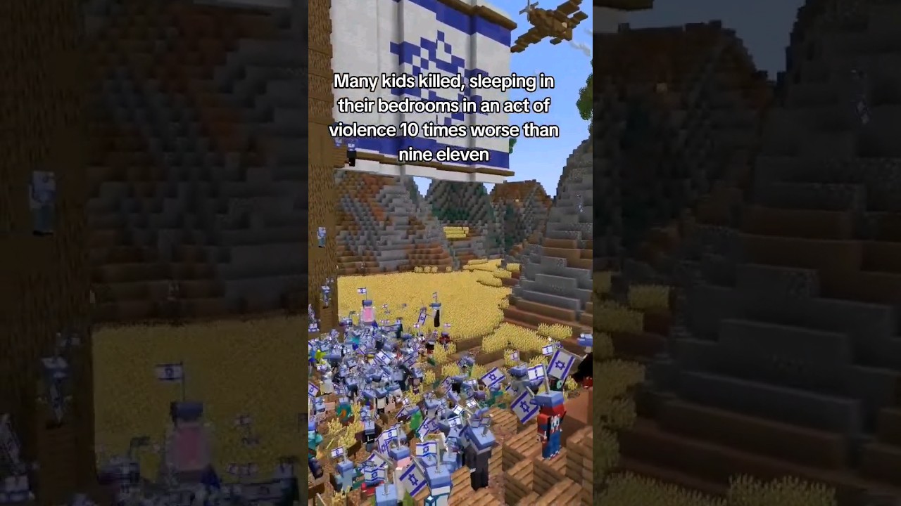 Minecraft is Pro Israel - Think About The Kids.