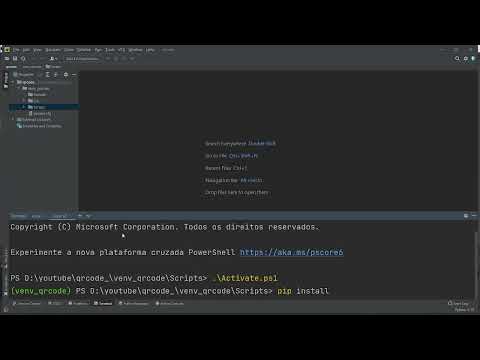 237 - Configurando o ambiente para utilizar a biblioteca qrcode no Python