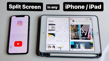Splitscreen in iPhone/ iPad || How to enable split screen in any iPhone