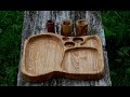 Учусь работать фрезером. Деревянная тарелка/I am learning to work as a milling cutter. Wooden plate