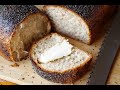 Тостовый хлеб с маком на закваске