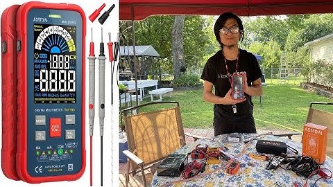 AstroAI SMART Auto-Ranging Digital Multimeter MUS10KRD | Unboxing,  Demo, First Impression & Review