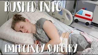Rushed Into Emergency Surgery *Not Clickbait* | Chronic Illness Vlog