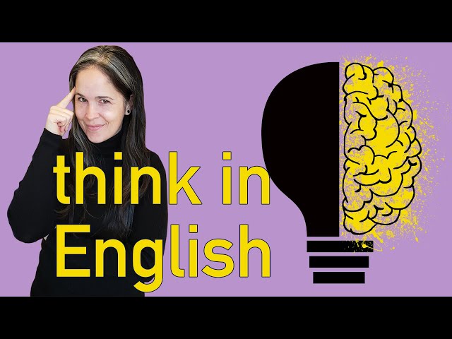 THINK in ENGLISH! Powerful Flashcard Lesson for THINKING in