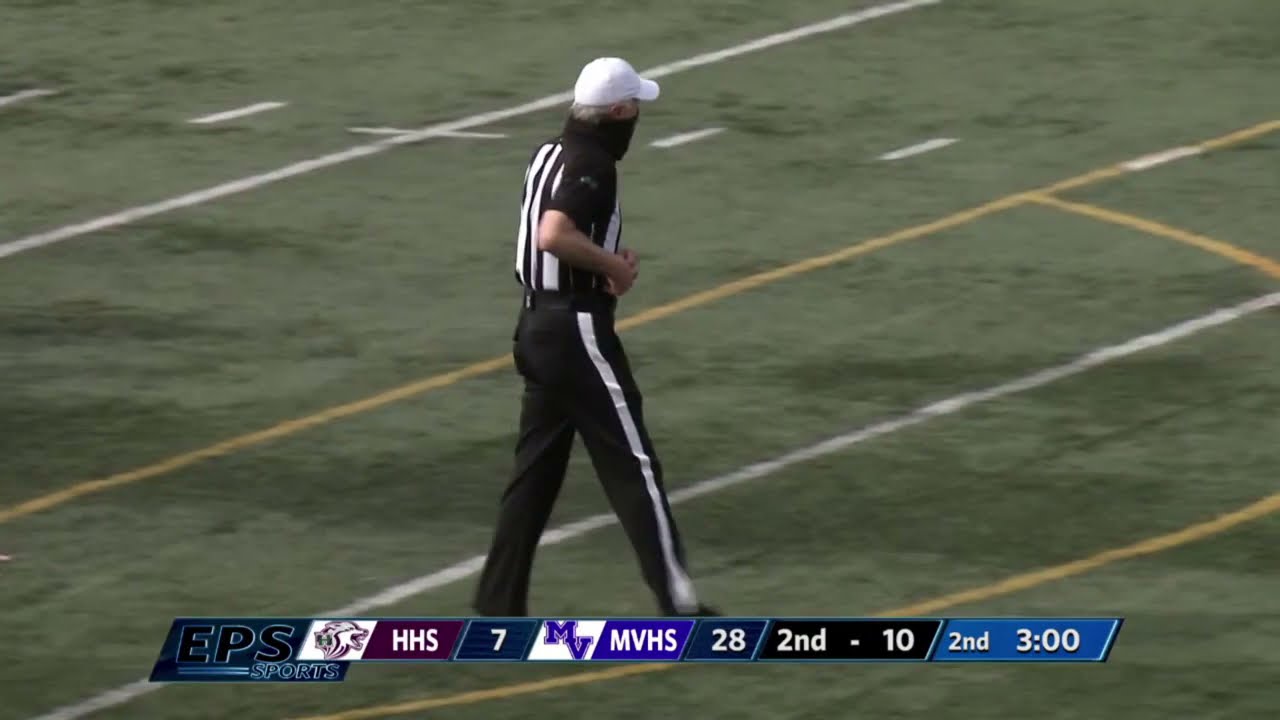 High School Football Plays For Officials - Intentional Grounding - YouTube