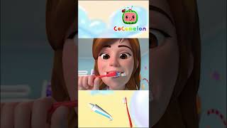 Learn How To Brush Your Teeth 😬🪥 #Shorts | Cocomelon Nursery Rhymes & Kids Songs