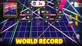 Laser Dash Legendary World Record in Stumble Guys