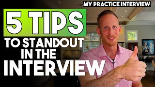 Interview Tips | Standout in the Interview with these 5 TIPS! 🔥