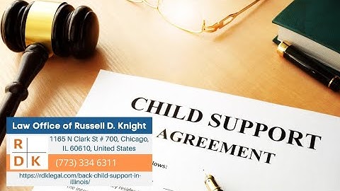 Back Child Support In Illinois by Russell D. Knight