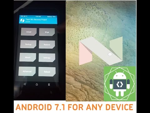 How to install android 7| Any Device| N =Nougat| CM14 Zuk Z1| Download link| Without PC -ANDROID 0.0