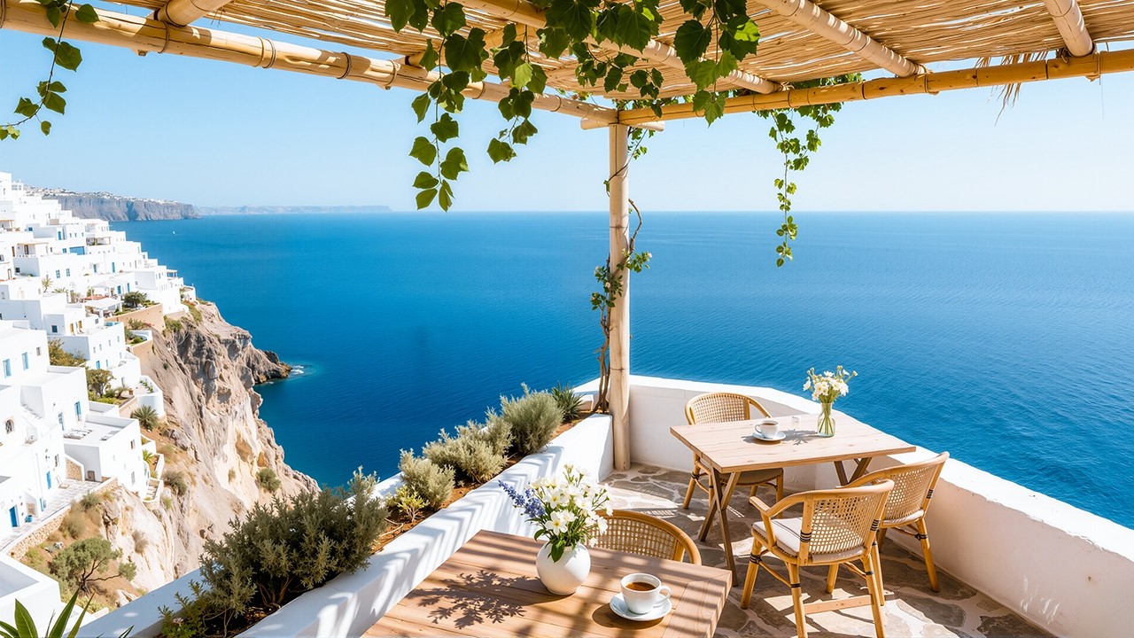 Расслабляющий приморский джаз и звуки нежных волн ~ Позитивная летняя босса-нова музыка