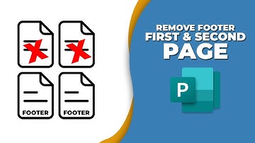 How to remove footer from the first and second page