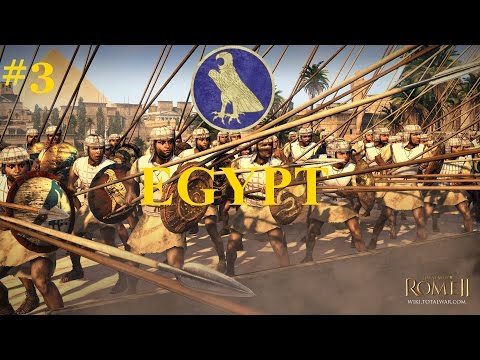 Total War Rome 2 - Εκστρατεία με Αίγυπτο - Μέρος 3ο