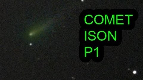 Comet ISON (C/2012 S1) 10/6/2013 - Backyard P1